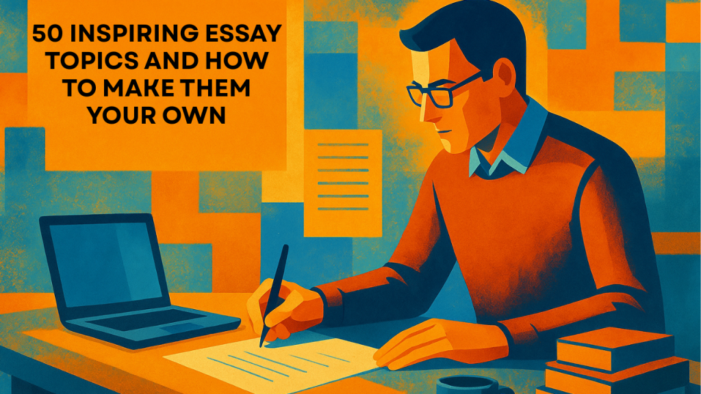 50 Inspiring Essay Topics and How to Make Them Your Own