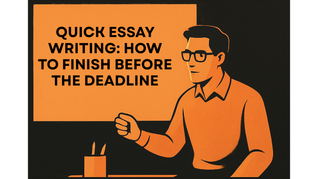 Quick Essay Writing How to Finish Before the Deadline