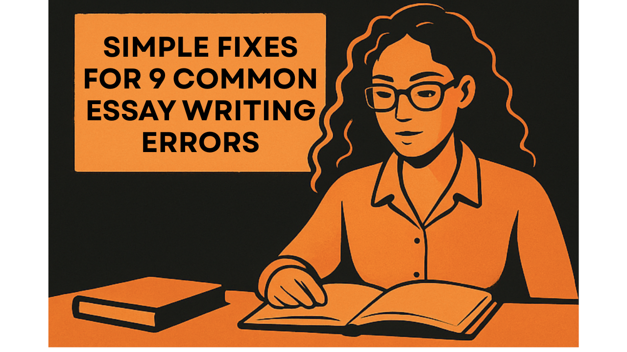 Simple Fixes for 9 Common Essay Writing Errors
