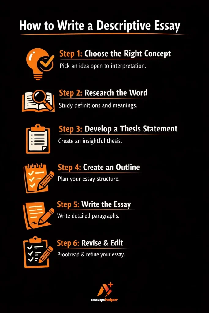 how to write a descriptive essay