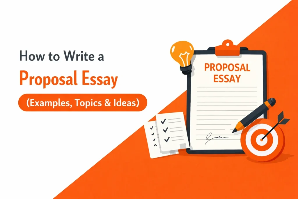 How to write a proposal essay