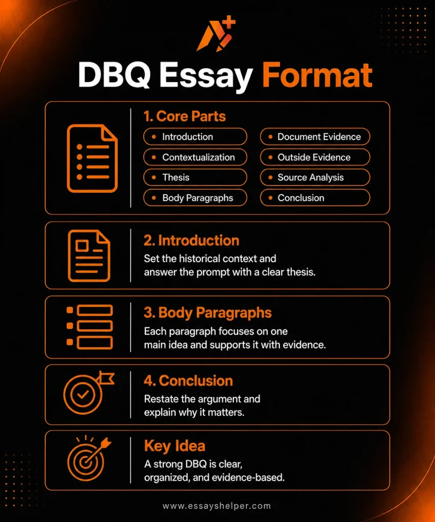 DBQ essay format
