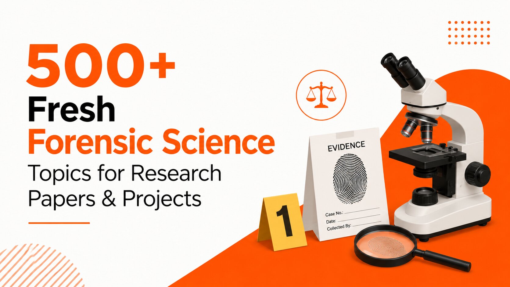 forensic science topics
