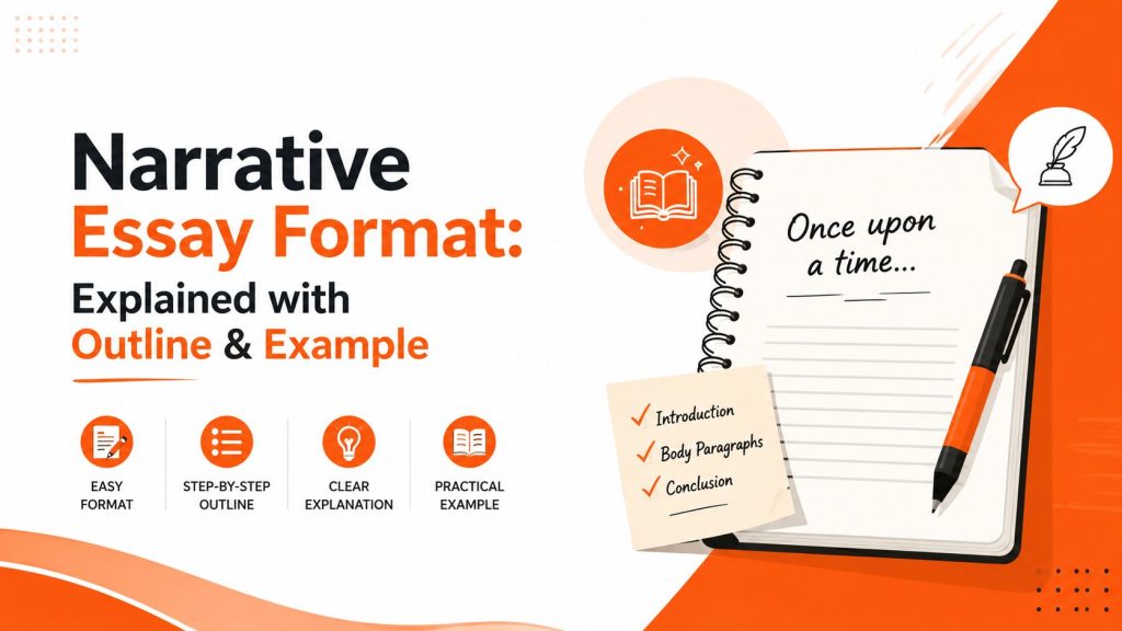 narrative essay format outline example