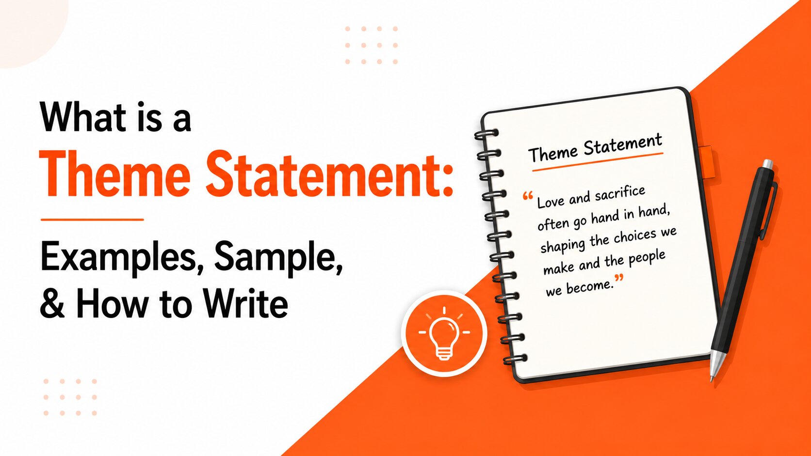 Home theme statement example definition sample how to write