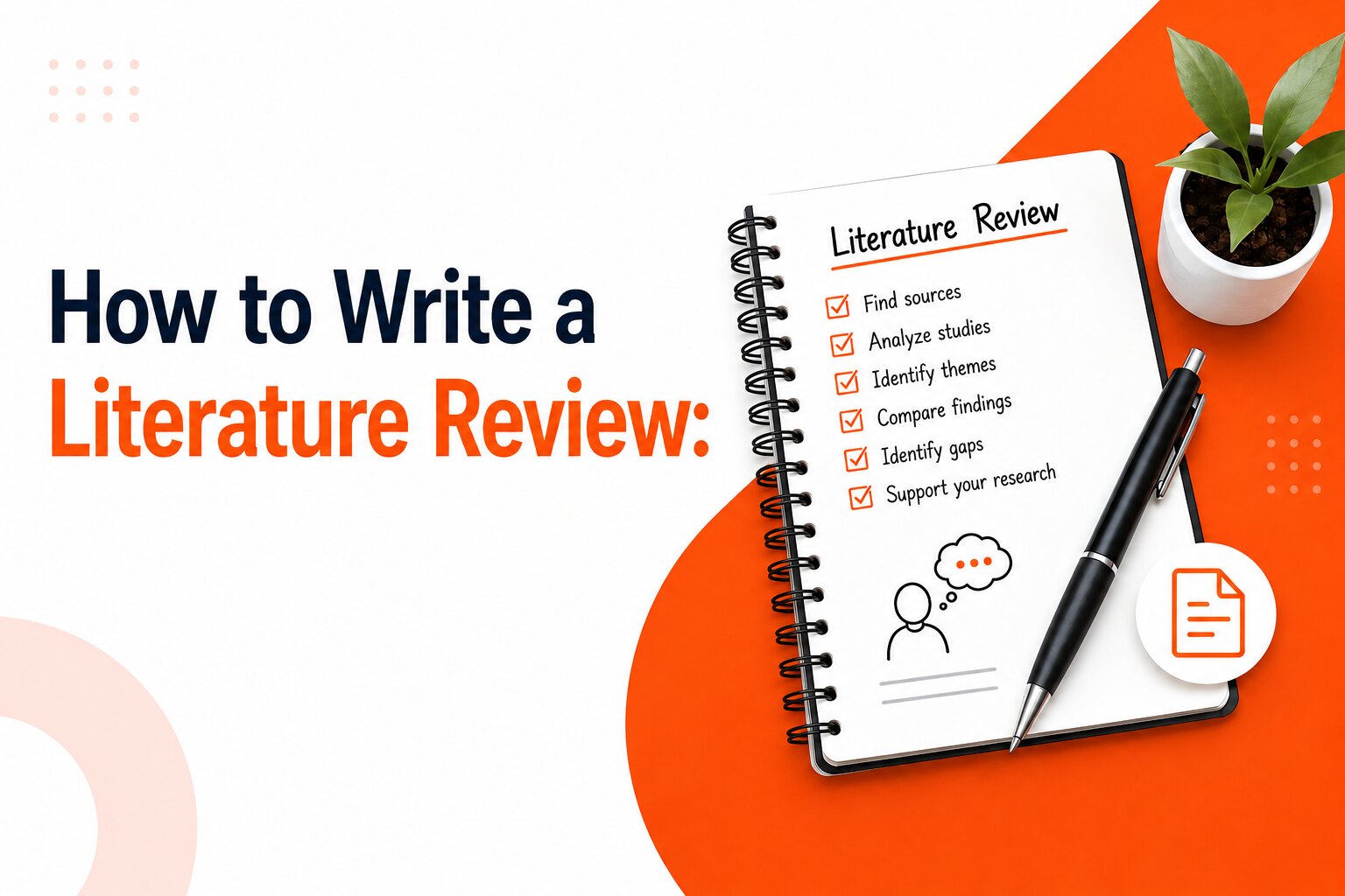 how to write a literature review example sample tips