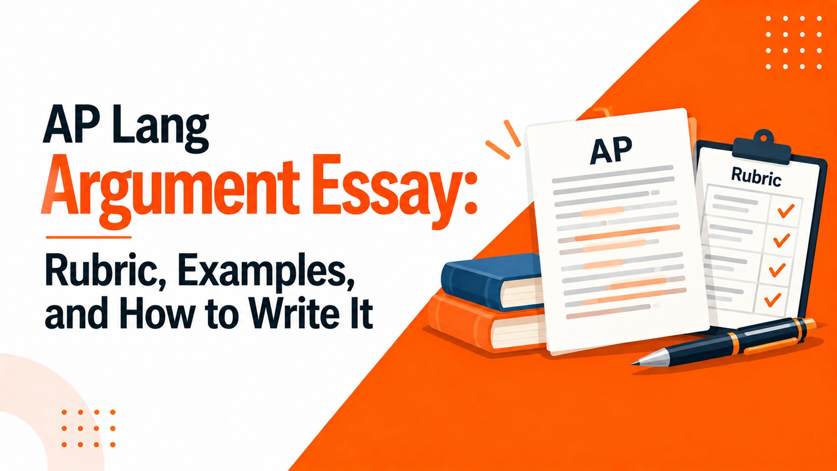 Home AP Lang Argument Essay Rubric Examples and How to Write It