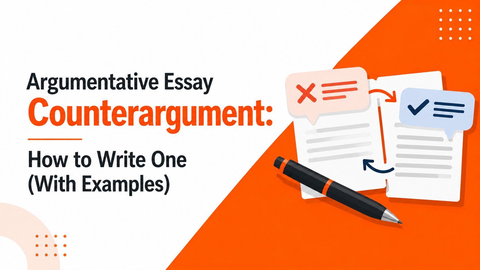 Home Argumentative Essay Counterargument How to Write One With Examples 1