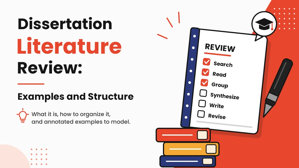Home Dissertation literature review: examples and structure