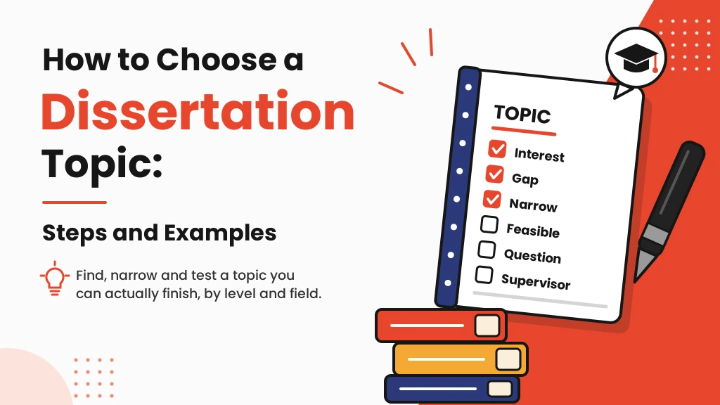 Home How to choose a dissertation topic: a step by step guide with examples